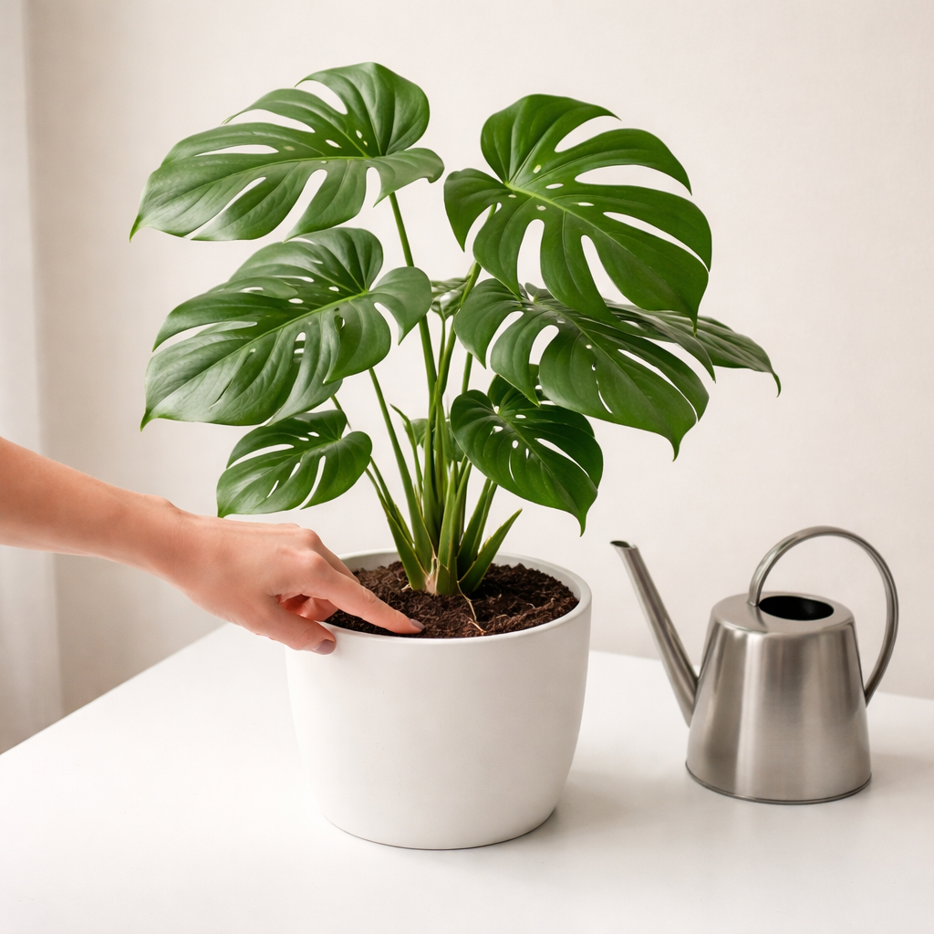 monstera 90 cm Monstera Deliciosa Tauerii 19cm main image 0