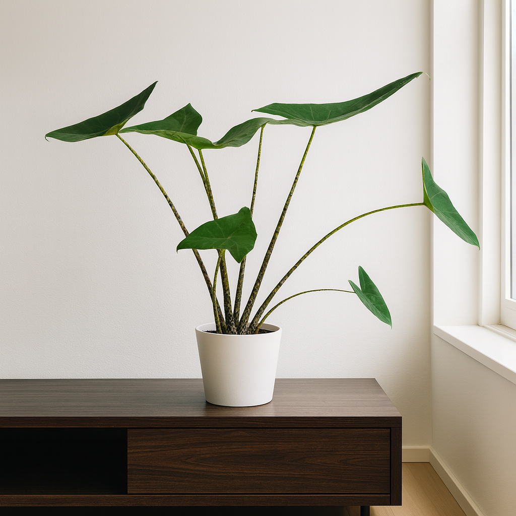 alocasia zebrina kaufen Alocasia Zebrina ⭥80cm – Zebrapflanze