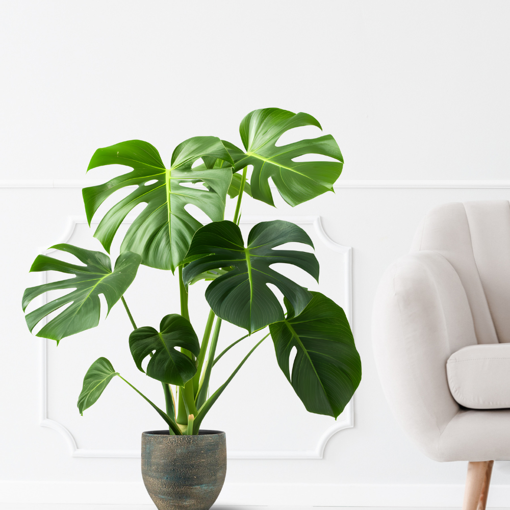 Monstera Deliciosa - "Fensterblatt" - ⭥70cm