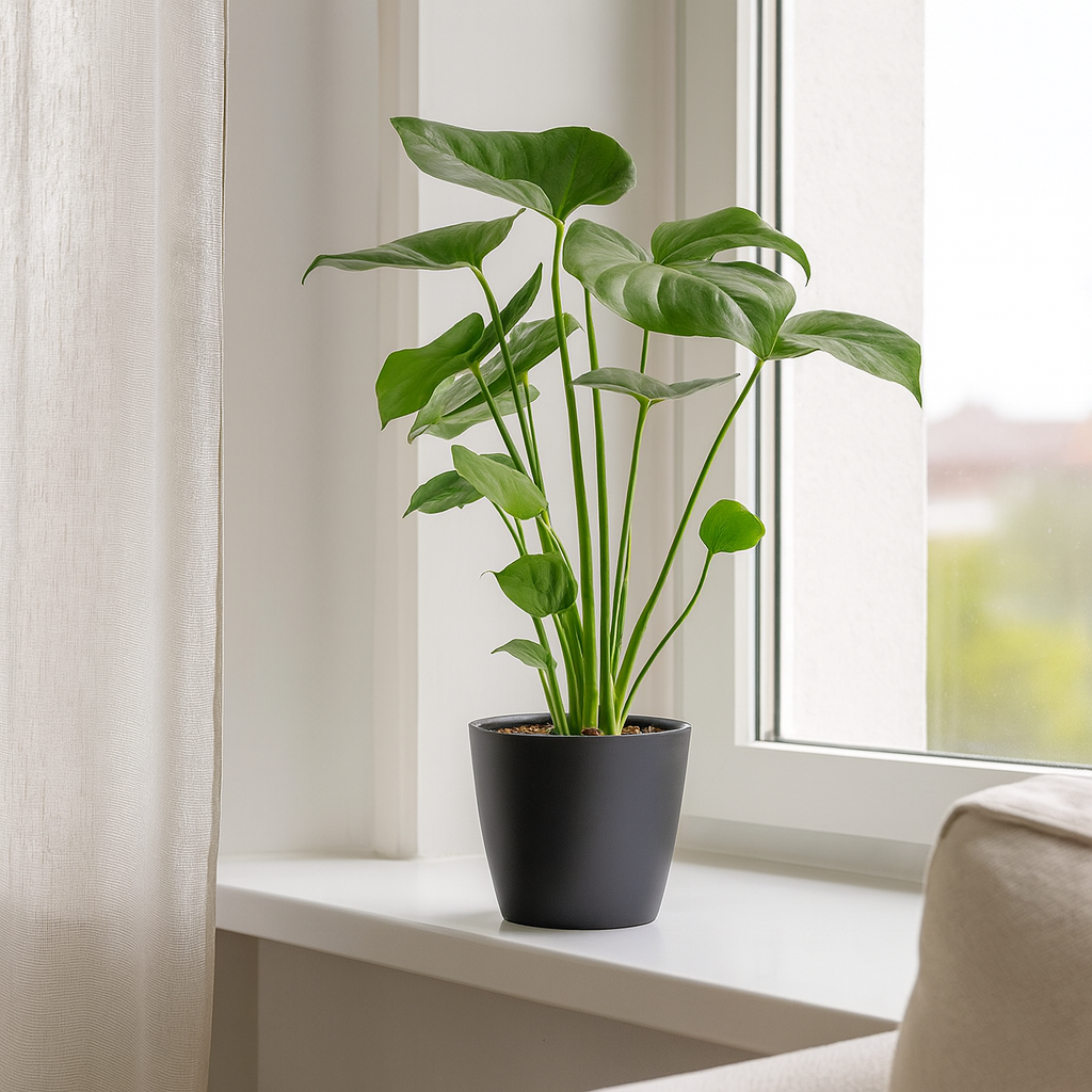 Monstera Deliciosa Tauerii - "Kompaktes Fensterblatt" - ⭥60cm