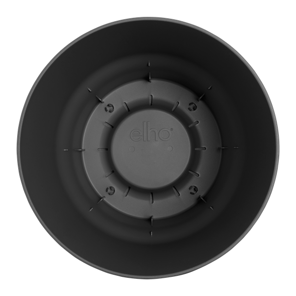 Pflanztopf ELHO Greenville - Schwarz - 〈Ø14cm〉