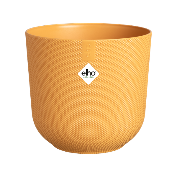Pflanztopf ELHO Jazz - Bernsteingelb - 〈Ø19cm〉