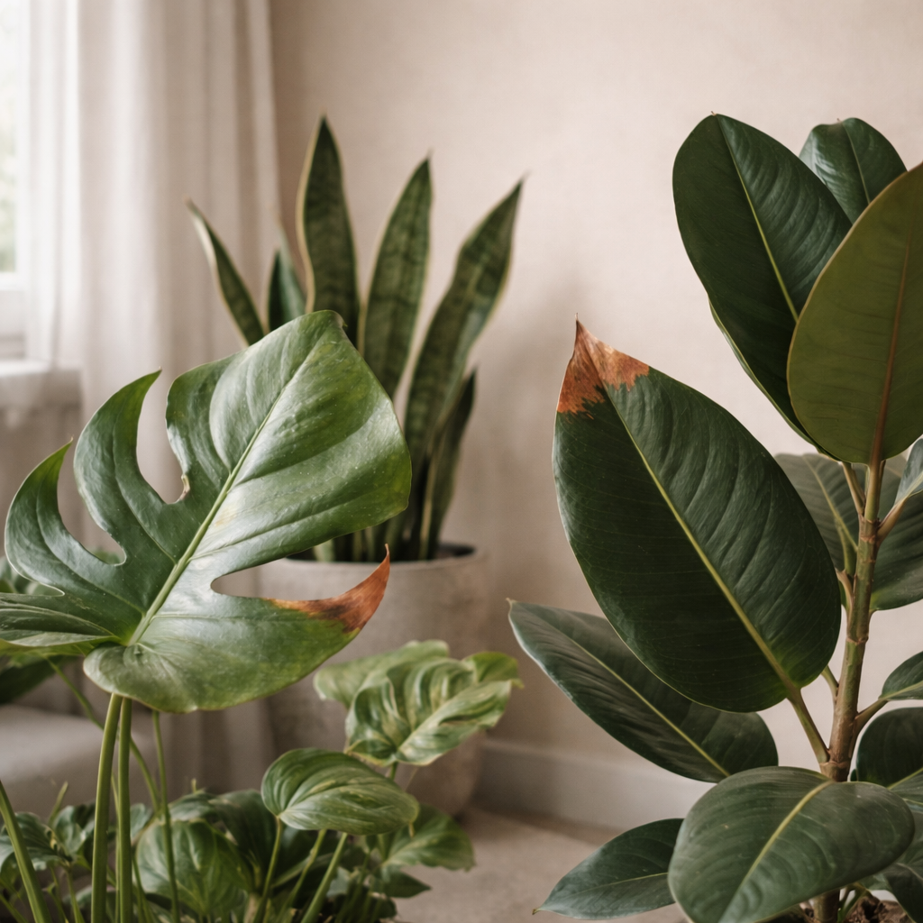 Pflanzen-Mythen #6: Braune Blattspitzen – Wassermangel oder Pflegefehler?