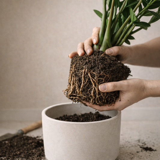 Wann sollte man Zimmerpflanzen umtopfen – und woran du erkennst, dass es Zeit ist
