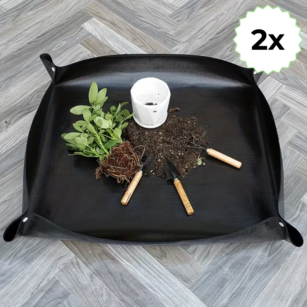 2x Zimmerpflanzen Umtopfunterlage - wasserdicht