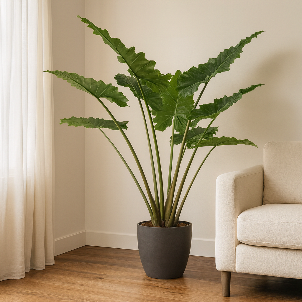 Alocasia Portodora - "Wellen-Elefantenohr" - ⭥140cm