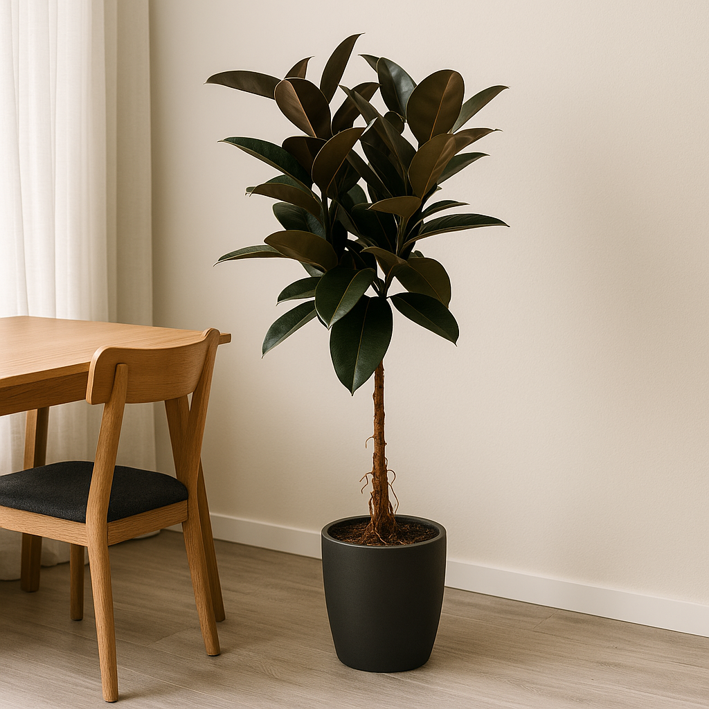 Ficus Elastica Robusta - "Gummibaum Robusta" - ⭥130cm