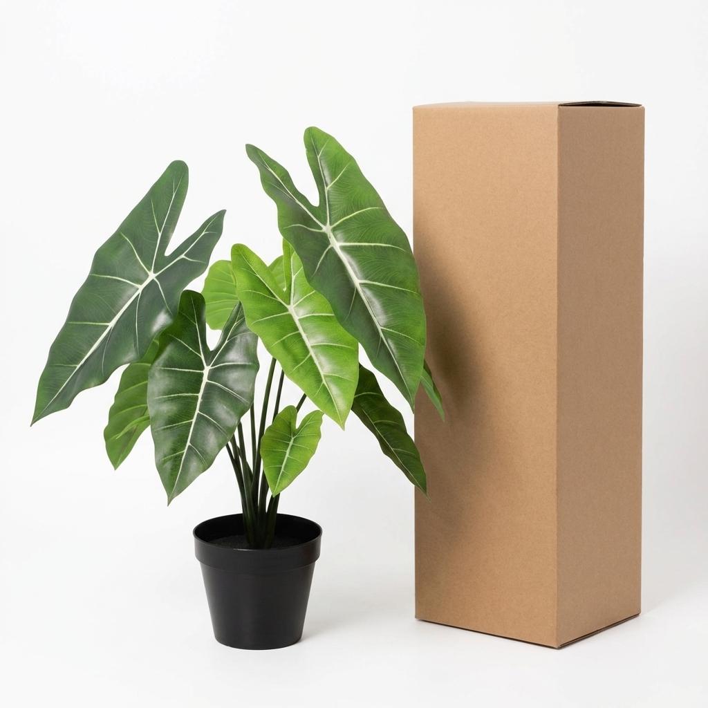 Kunstpflanze Alocasia Polly - ⭥40cm