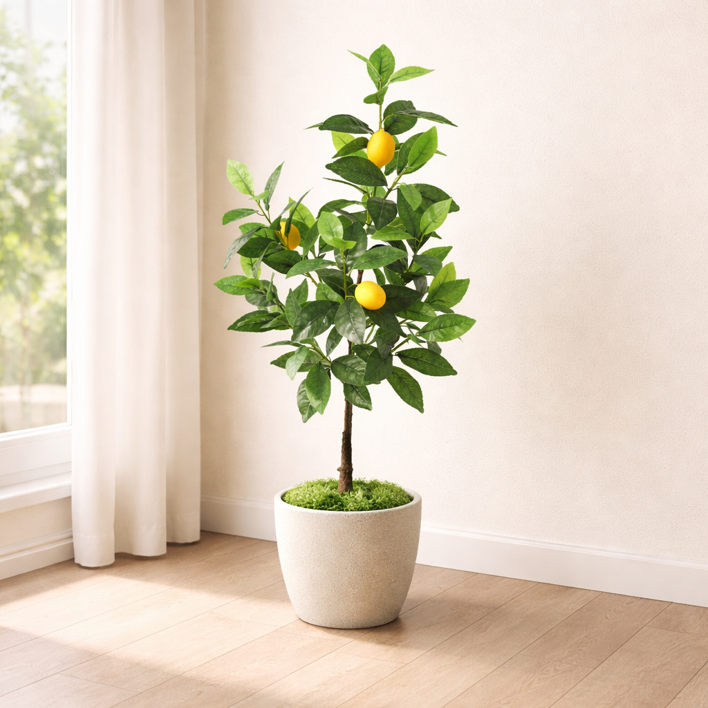 Kunstpflanze Citrus Calamondin - "Kalamondin-Zitrus" - ⭥65cm