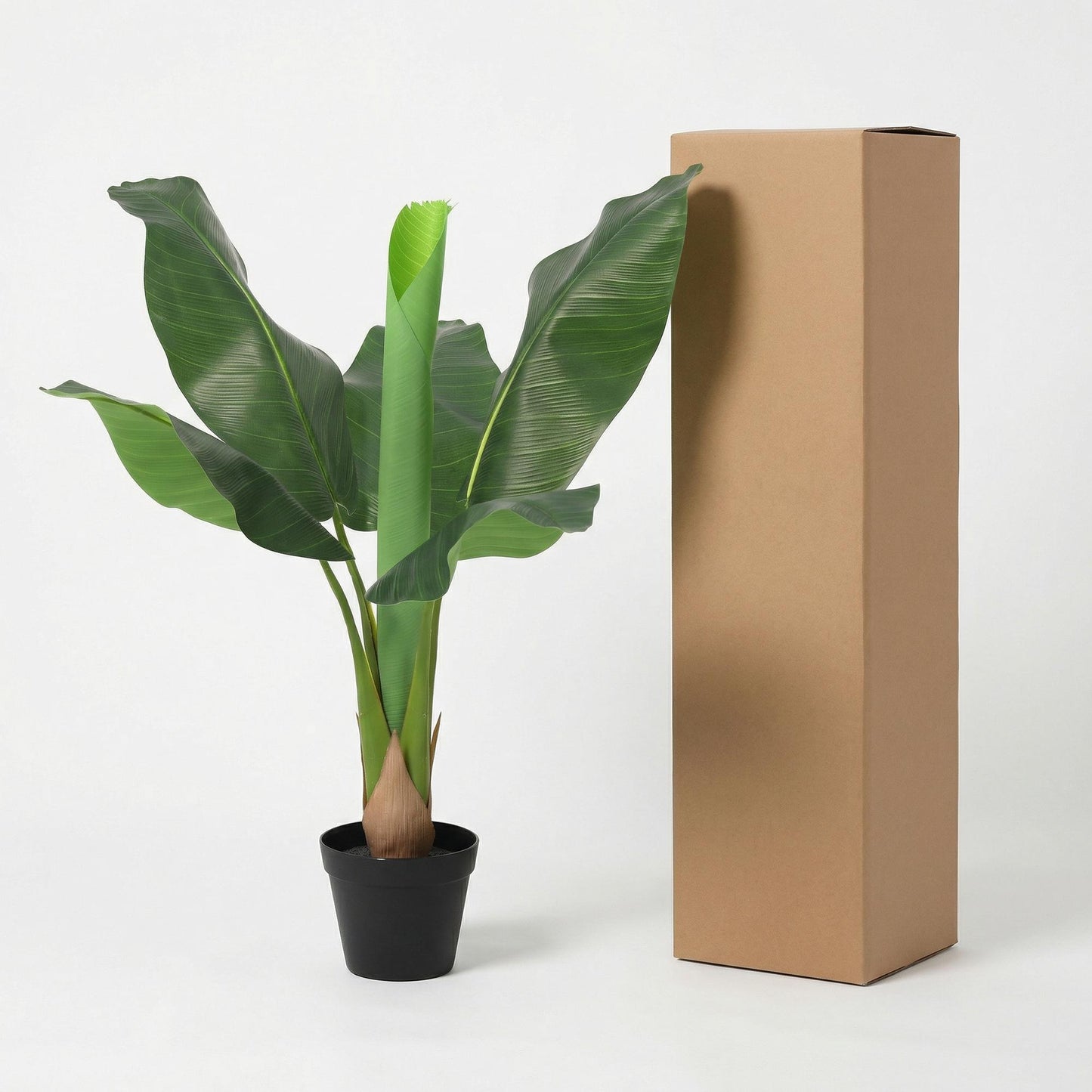 Kunstpflanze Musa - "Bananenpflanze" -  ⭥80cm