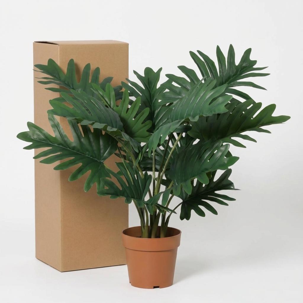 Kunstpflanze Philodendron Selloum - ⭥70cm