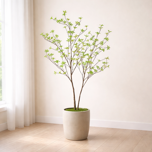 Kunstpflanze Tropaeolum - "Kapuzinerkresse" - ⭥110cm