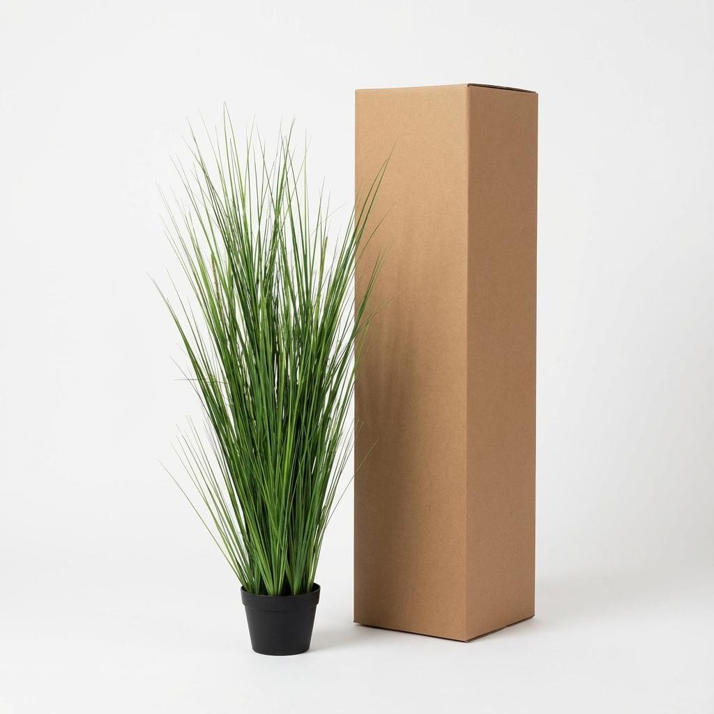 Kunstpflanze Poa Bulbosa - "Zwiebelgras" - ⭥130cm