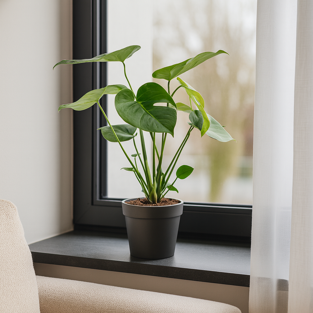 Monstera Deliciosa Tauerii - "Kompaktes Fensterblatt" - ⭥70cm