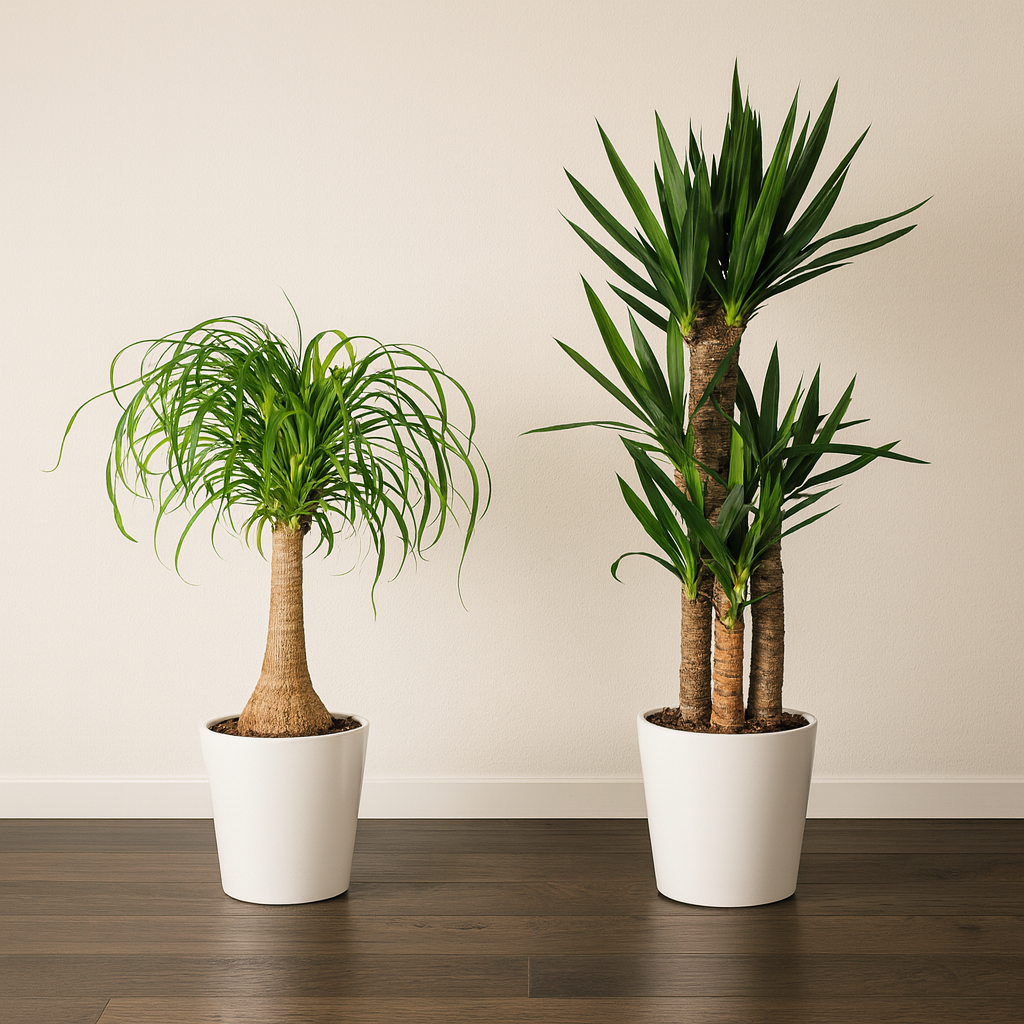 [Pflanzenset] Elefantenfuß ⭥70cm & Palmlilie ⭥100cm - Pflegeleicht