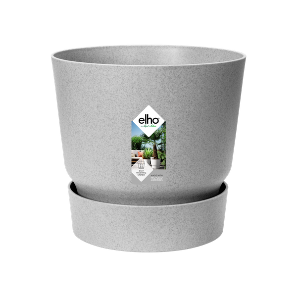 Pflanztopf ELHO Greenville - Grau - Ø39cm