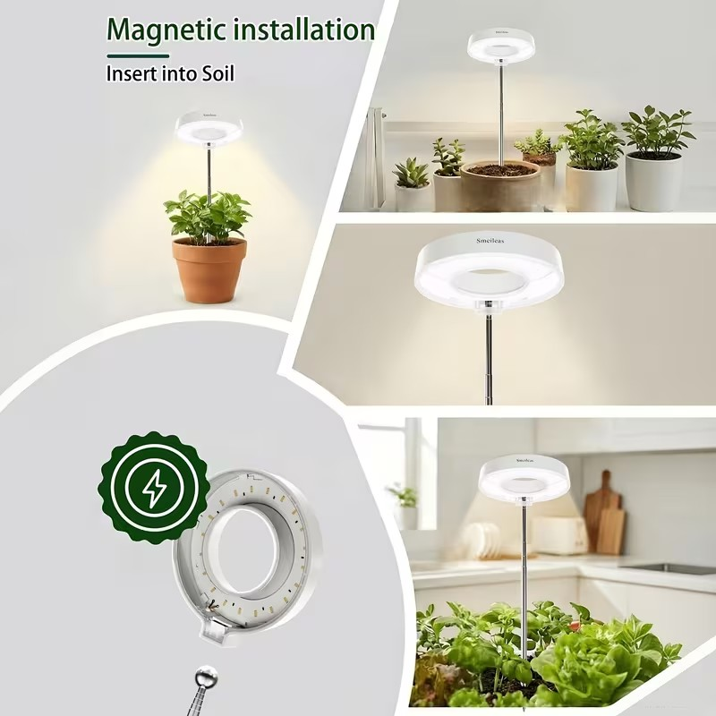 LED Pflanzenlampe inkl. Netzteil - Vollspektrum - Höhenverstellbar